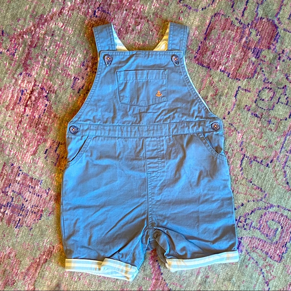 Little White Company boys overalls